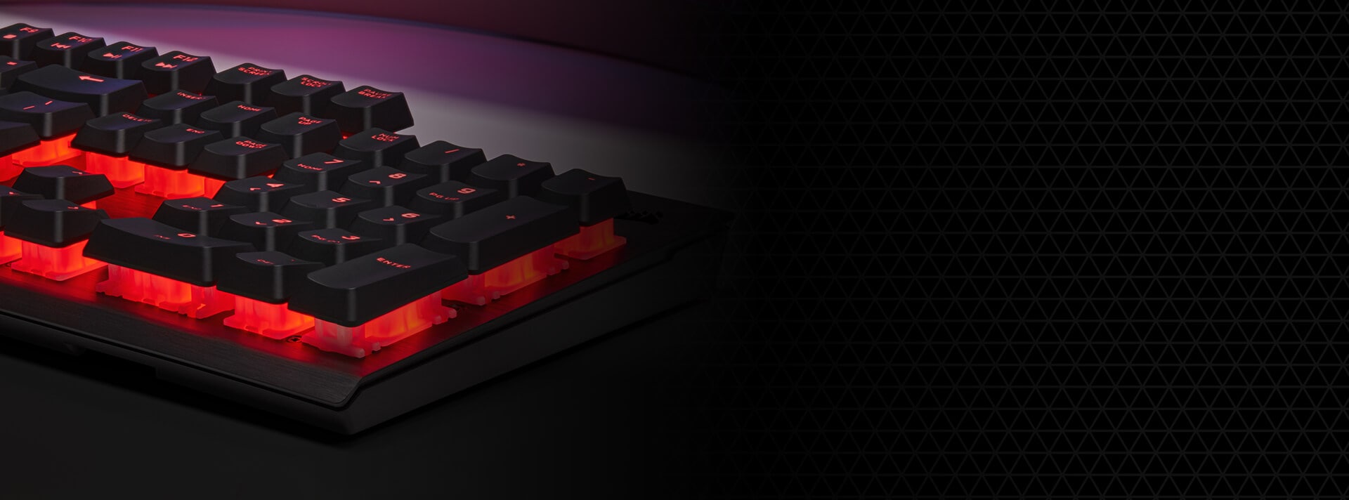Bàn phím Corsair K60 PRO (USB/Red LED/Cherry MX Viola) (CH-910D029-NA) có thiết kế đẹp và chắc chắn